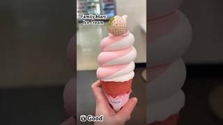 Strawberry ice cream!!! #yummy#foodielife #icecream #taiwanfood #taiwan #japan