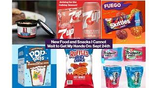 Six Huge Food Releases with Shirley Temple 7-Up, Pop Tarts, Ruffles, Skittles, and More: Sept 24th