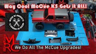 McCue RC upgrade parts for the FCX24 K5 Blazer! We trick out our Way Cool McCue Mod from FairRC!