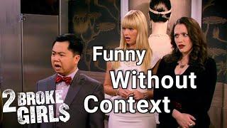 2 Broke Girls but it's random funny moments! | 2 Broke Girls