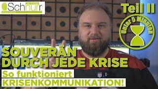 KRISENKOMMUNIKATION Teil 2 | Was tun bei unerfreulichen Überraschungen?