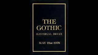 The Gothic Symphony, Stoke,  21 May 1978. Radio interview during the build up to the concert