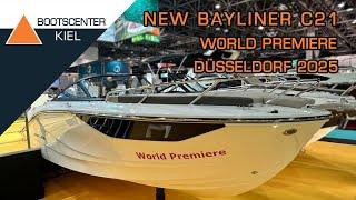 New Bayliner Cuddy C21 - World Premiere at the Boot Düsseldorf Boat Show 2025