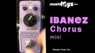 Ibanez Chorus Mini Guitar Pedal