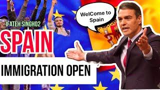 Spain Immigration open for illegal migrants. Now 3 lakh workers will get papers every year