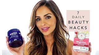 7 DAILY BEAUTY HACKS | Mia Mia Mine