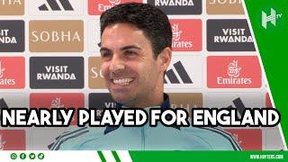 I NEARLY PLAYED FOR ENGLAND! Mikel Arteta EMBARGO