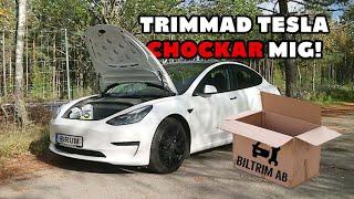 Jag trimmade min Tesla och resultatet chockade mig!  | Tesla Acceleration Boost