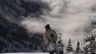 Snowboarding in Utah Batwings keeping it real, HQ version!
