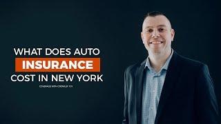 How much does Auto insurance cost in New York