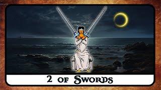 2 of Swords Tarot Card Meaning  Reversed, Secrets, History 