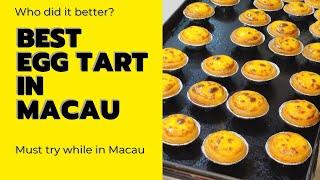 The BEST Portuguese EGG TART in Macau? | Macau Food 2019 | 澳門葡撻