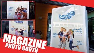 Magazine Photo Booth Dubai