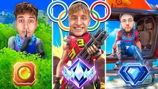 OLIMPIADA YOUTUBERÓW do UNREAL w Fortnite Remix