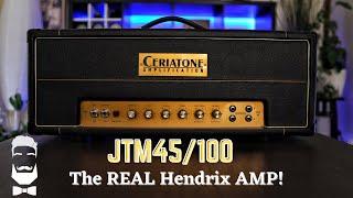 CERIATONE JTM45/100 CRANKED- Step Aside Marshall! Bonus Vintage 1966 Stratocaster and Haze 67 FUZZ