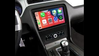 How to get Apple Carplay for a 2010-2014 Mustang!! Installing Huge Amazon Touchscreen Headunit!