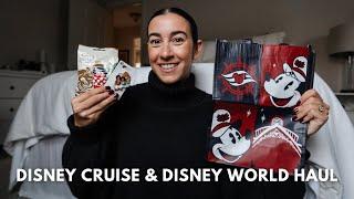 DISNEY CRUISE & DISNEY WORLD HAUL - clothing, pins, ornaments, accessories, mugs & more!