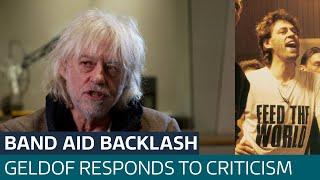 Sir Bob Geldof hits back at criticism of Band Aid Christmas hit | ITV News