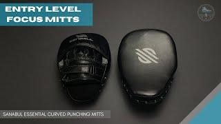 Entry Level Focus Mitts - Sanabul Essential Curved Punching Mitts