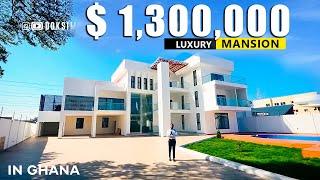 Inside Accra’s Luxury 3 Level Modern Mansion with Elevator [SOLD]