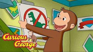 George Learns About Signs!  Curious George  Kids Cartoon  Kids Movies