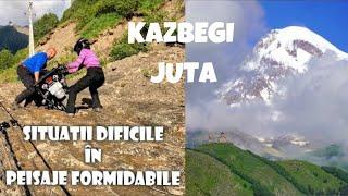 Blocaţi în noroi, în munţii Caucaz... | Gergeti (Kazbek), Juta (Chaukhi) | GEORGIA