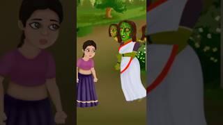 bhootiya chudail #short #horrorstories #cartoon