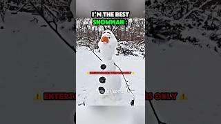 “I’m the best Snowman” ️ #trollface #edit #troll
