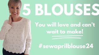 5 Blouses YOU NEED TO MAKE! #sewing