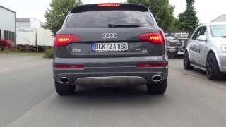 Sound! Audi Q7 V12 TDI Sportauspuff Sound by mariani Car-Styling