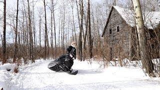 Snowmobiling in Saskatchewan!