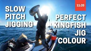 SLOW PITCH JIGGING for Kingfish off my Jet Ski | 2021 Daiwa Saltiga IC 300