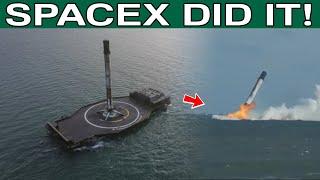 SpaceX Did Something Unusual With Falcon 9 Booster Droneship!