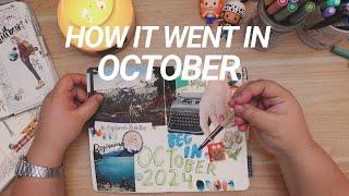 JOURNAL FLIPTHROUGH  October Moleskine Journal Update