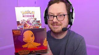 Revisiting Obsidian Flames! Pokemon Center ETB and Booster Box!