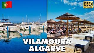 VILAMOURA Algarve Luxury Resort, Portugal  | Vilamoura Marina & Beach Walking Tour