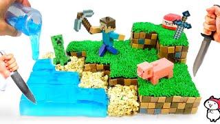 【スゴすぎる‼️】マイクラの誕生日ケーキを本気で作ってみよう