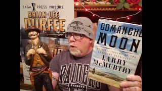 COMANCHE MOON / Larry McMurtry / Book Review / Brian Lee Durfee (spoiler free) Plus An Art Show!!