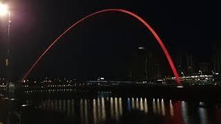 Millennium Bridge at Night