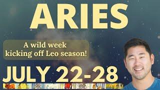 Aries - YOUR BEST WEEKLY READING SO FAR THIS YEAR  July 22-28 Tarot Horoscope ️