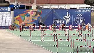 110 m vallas final - Sudamericano Cochabamba 2018