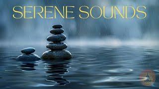 Serene Sounds - Wind Chimes and Deep Horn Tones for Restful Sleep and Meditation