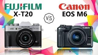 Fujifilm XT20 vs Canon EOS M6