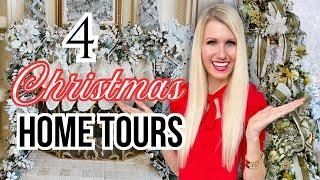 *CHRISTMAS HOME TOURS* 4 STUNNING HOLIDAY DECOR THEMES & IMPRESSIVE DECORATIONS!