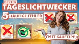 Bester Tageslichtwecker: 5 häufige Fehler beim Kauf | #ratgeber