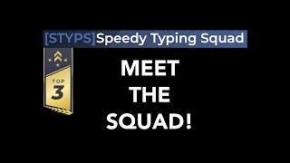 Starting the Speedy Typing Squad!