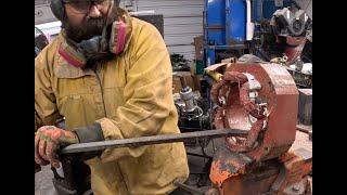 Copper Pulled From Large Transformer