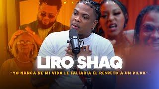 "yo nunca en mi vida le faltaría el respeto a un pilar del genero" - Liro Shaq