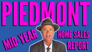 East Bay Realtor Gregory Brock's Piedmont CA Mid Year Home Sales Report   #bayareahomes #realestate