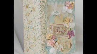 "Melissa "Francis "Love" Shabby Handmade #Scrapbook Photo #Album